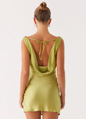 Tiegan Mini Dress - Lime
